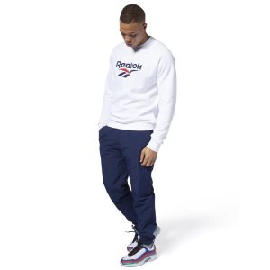 Reebok Classic Vector Crew Sweatshirt Herren - Weiß - DE 208-HQS